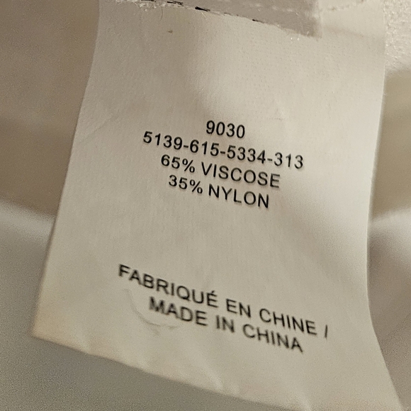 Womens XL white Sleeveless Turtleneck open mock neck Sweater top stretchy - Picture 3 of 3